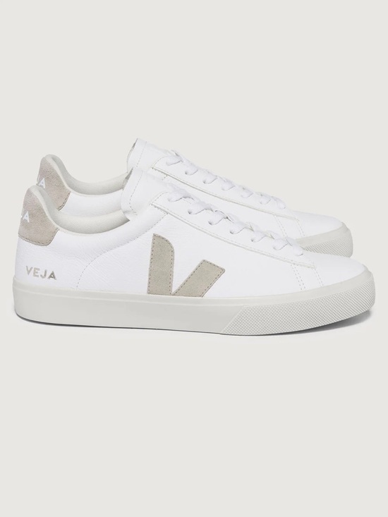 Veja Shoes - Veja Campo Leather Sneaker Extra White/Natural Suede EU 40/US 9